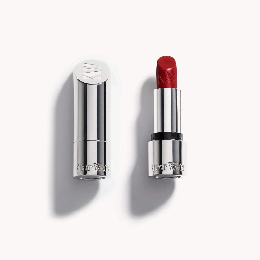 Kjaer Weis Refillable Fearless Red Lipstick New/Sealed
